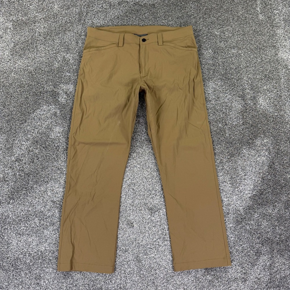 GORUCK Simple Pants Mens 36x30 Coyote Brown ToughDry Rucking Travel Outdoors